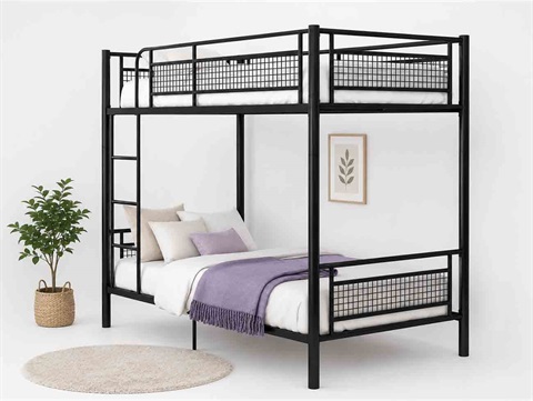 تخت دوطبقه تمام فلزی S2400